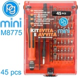 PRECISION SCREWDRIVER BIT SET 45PCS