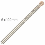 MASONRY DRILL BIT LONG LIFE 6 X 100MM