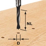 DOWEL DRILL HW D10-30 Z