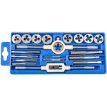 TAP & DIE SET 20PCE IN PLASTIC CASE