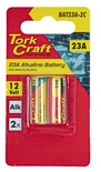 BATTERY 23A 12V ALKALINE 2 PACK CARDED