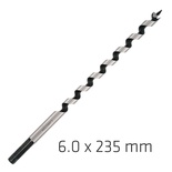 WOOD AUGER DRILL BIT 6 X 235MM