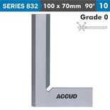 BEVELED EDGE SQUARE 90 DEG. GRADE 0 100X70MM