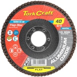 FLAP SANDING DISC 115MM 40GRIT A/O