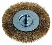 WIRE WHEEL BRUSH 100MM DBL.THI