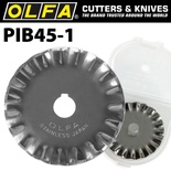 OLFA BLADES ROTARY PINKING CUTTER 1/PK 45MM