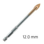 GLASS AND TILE DRILL BIT 12MM