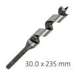 WOOD AUGER DRILL BIT 30 X 235MM