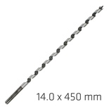 WOOD AUGER DRILL BIT 14 X 450MM