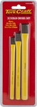 TORK CRAFT COLD CHISEL SET 3PC