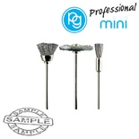 ASSORTED STEEL BRUSHES. 3PCS