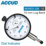 DIAL INDICATOR 3MM BEZEL 0.01MM GRAD. LUG&FLAT BACK