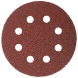 SANDING DISC 115MM 40 GRIT WITH HOLES 10/PK HOOK AND LOOP