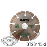 DIAMOND BLADE SEGMENTED 115 X 22.23 BRICK & MASONRY