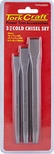 TORK CRAFT COLD CHISEL 3PC