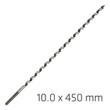 WOOD AUGER DRILL BIT 10 X 450MM