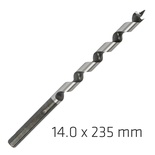 WOOD AUGER DRILL BIT 14 X 235MM