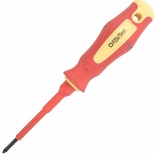 SCREWDRIVER INSULATED POZ1.NO.0 X75MM VDE