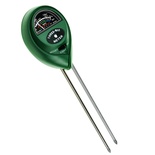 Red Rhino - 3-Way Moisture Meter/Soil Tester - Moisture, Light, PH