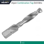 ALPEN COMBINATION TAP PLW M6 1/4' SHANK