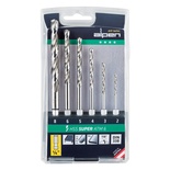 HEX SHANK HSS SUPER SET 6 PIECE 2 3 4 5 6 8MM