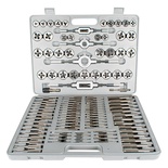 TAP & DIE SET 110 PCE - CARBON STEEL 2 - 18mm BLOW MOULD CASE