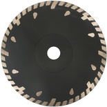 CYMBAL SHAPE DIAMOND BLADE 180X22.2MM HOT PRESSED