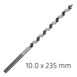 WOOD AUGER DRILL BIT 10 X 235MM