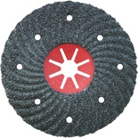 VULCANIZED FIBRE DISC 180MM 36 GRIT BULK