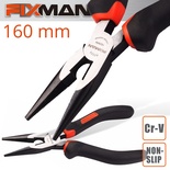 FIXMAN INDUSTRIAL LONG NOSE PLIERS 6'/160MM