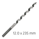 WOOD AUGER DRILL BIT 12X 235MM