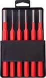 TORK CRAFT PIN PUNCH SET 6PC - 2.5, 3.5, 4. 5, 6, 8, 10MM RED