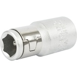 SOCKET ADAPTOR COUPLER 1/4'F SQ X  1/4'F HEX BULK