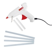 GLUE GUN 40W 11MM TCGG05002 C/W GLUE STICK 11 X 200MM 12PC TCGS11200-0