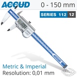 DIG. CALIPER 150MM 0.03MM ACC. IP67 LEVEL 0.01MM RES.