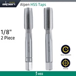 HSS HAND TAP SET IMPERIAL  G 1/8' POUCHED