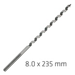 WOOD AUGER DRILL BIT 8 X 235MM