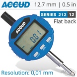 DIGITAL INDICATOR FLAT BACK 12.7MM/0.5'