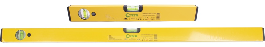 SPIRIT LEVEL BOX TYPE 2PC 400MM DTSL0040B & 900MM DTSL0090B