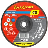 FLAP SANDING DISC 230MM 40GRIT A/O