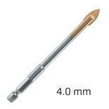 GLASS AND TILE DRILL BIT 4MM