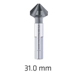 HSS-ECO5 COUNTERSINK 90  31.0 DIN 335 SHAPEC 3-SURFACE SHANK ALUNIT CO