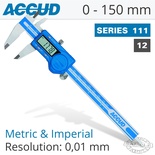 DIG. CALIPER 150MM 0.03MM ACC. S/STEEL 0.01MM RES.