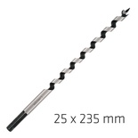 WOOD AUGER DRILL BIT 25 X 235MM