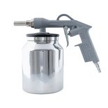 SPRAY GUN FOR RUBBERISING WITH LOWER CUP