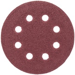 SANDING DISC 115MM 80 GRIT WITH HOLES 10/PK HOOK AND LOOP